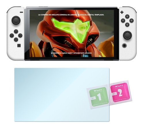 Imagen 1 de 5 de Mica Cristal Templado Nintendo Switch Oled / Normal / Lite