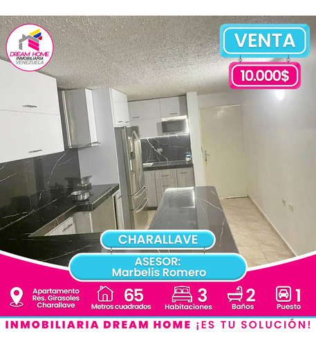   Apartamento En Venta Urbanización Los Girasoles - Charallave.