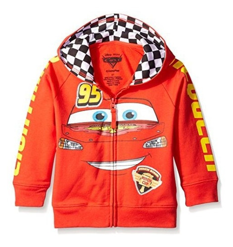 Disney Cars '95 Sudadera Con Capucha Para Niño