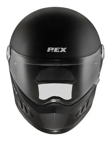 Casco Punto Extremo Integral Retro Ff326 Negro Mate Mxm