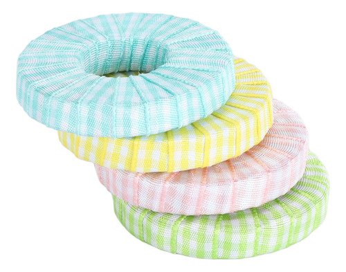 Juego De Pesas Redondas De Tela Con Estampado De Tela, 4 Pie