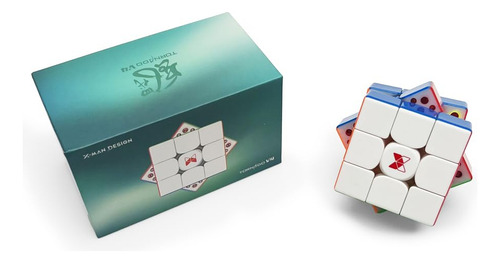 Estrutura magnética UV X-man sem adesivo Professional Cube 3x3x3 Tornado V4 Pionner