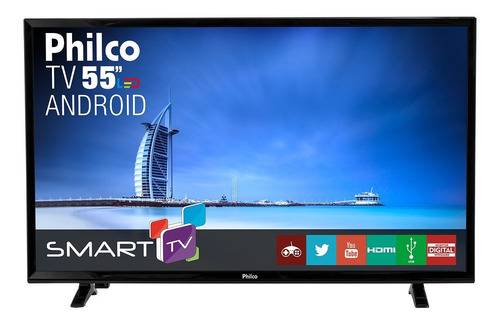 Smart Tv Philco 55 Android Ph55e20dsgwa Led - Bivolt
