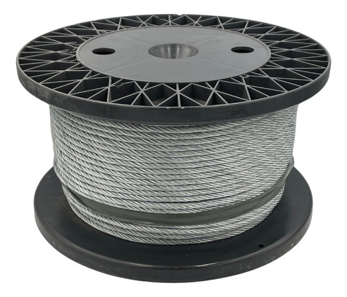 Cabo De Aço Galvanizado 5/16 6x19 8,0mm Aa 150 Metros
