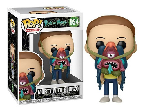 Imagen 1 de 1 de Morty With Glorzo Rick & Morty - Funko Pop Original