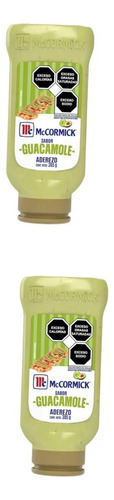 Aderezo De Mayonesa Mccormick Guacamole Squeeze 305g 2 Pz