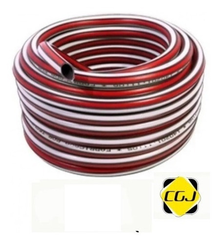 Imagen 1 de 2 de Manguera Tricolor Super Reforzado De Riego 1 X25 Mt