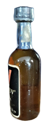 Botellita Miniatura Whisky W Doble V Añeja Etiq. Negra (Usado)