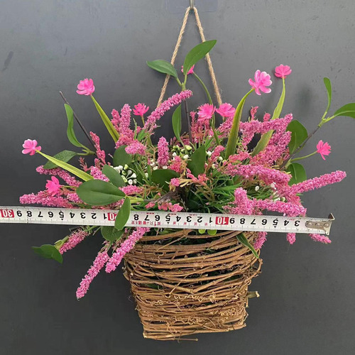 Guirnalda De Cesta Colgante, Corona De Primavera, Guirnalda