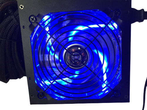 Nuevo Azul De 800 Watts 800w Led Gran Ventilador Silencioso 