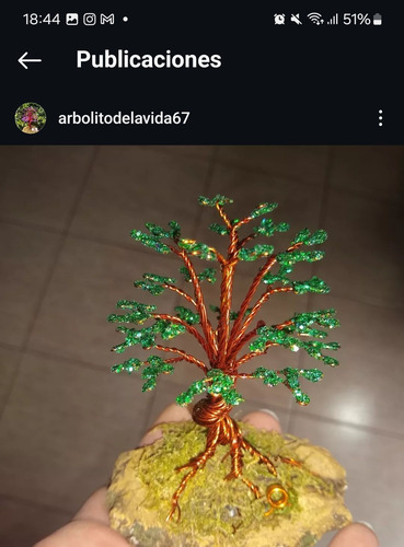 15 Arbolitos De La Vida 9cm