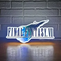 Comprar Cartel Cuadro Luminoso Final Fantasy Logo  Cartel Led