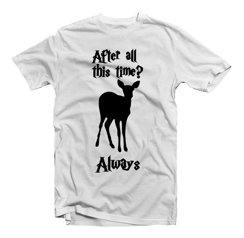 Remera Harry Potter Always After All This Time - Dtg -