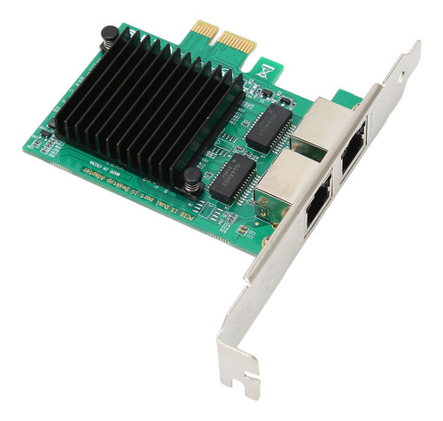Placa De Rede De Servidor Com Duas Portas Rj45 1000m Gigabit