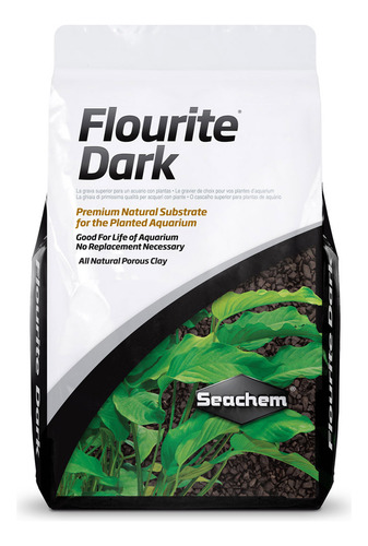 Sustrato Para Plantas Flourite Dark 1 Kilo A Granel Seachem