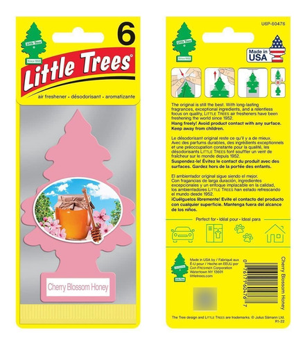 Little Trees, sabor automotriz a cereza y miel