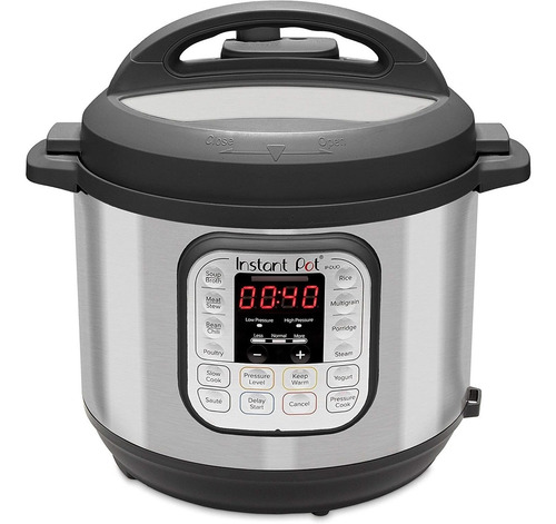 Imagen 1 de 8 de Instant Pot Ip-duo60, 6cuartos/1000w - Olla A Presion Multif