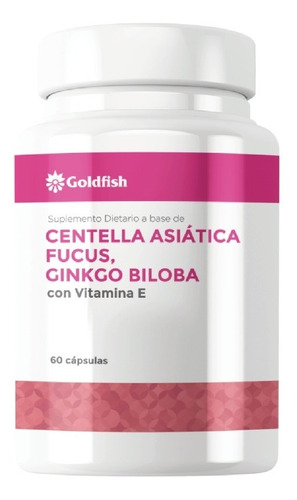 Centella Fucus Y Ginkgo - Goldfish X 60 Capsulas