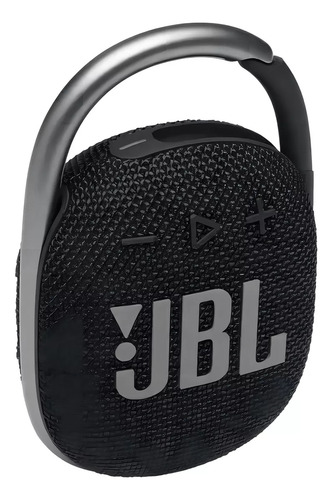 Bocina Jbl Clip 4 Portátil Con Bluetooth Waterproof Negra