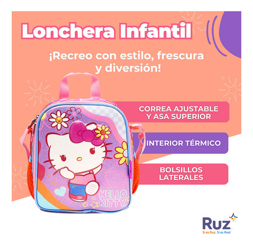 Lonchera Sanrio Hello Kitty 4 L Rosa Rosa