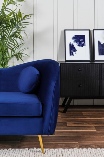 Love Seat Vintage Salas Modernas Sillones Minimalistas Color Agua