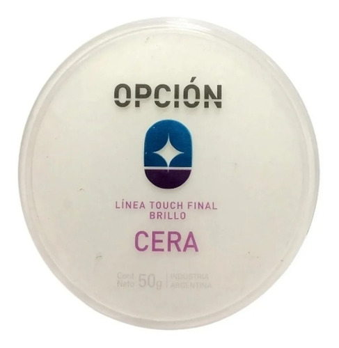 Cera Para Peinar Opción X 50g Brillo Y Suavidad