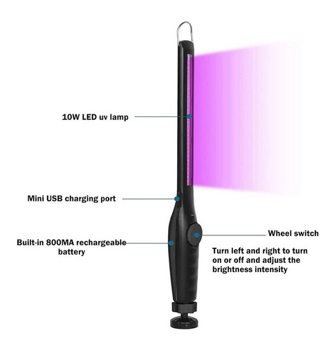 Lampara De Limpieza Uv Ultravioleta Y Esterilización