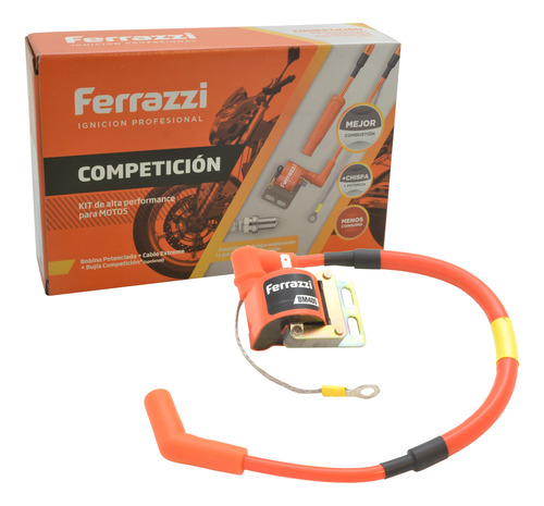 Kit Bobina Cable Extreme Moto Ferrazzi Competicion Honda Cg