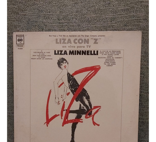 Disco Vinilo Liza Minnelli Liza Con Z En Vivo Oferta