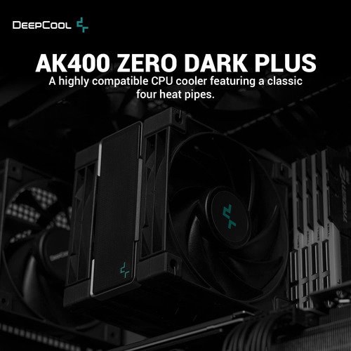 Deepcool Ak400 Zero Dark Plus Disipador De Aire Para Cpu ...