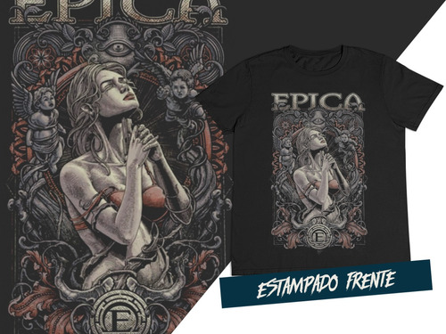Camiseta Metal Sinfónico Epica C5