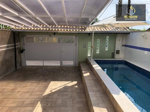 Casa Com 2 Dormitórios À Venda, 81 M² Por R$ 269.000 - Jardim Grandesp - Itanhaém/sp - Ca1181