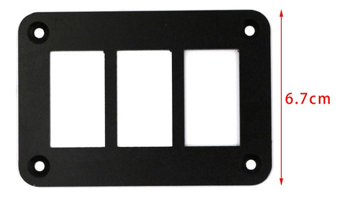 2 Paquete De 2-4 Soportes De Carcasa De Panel De 2 Piezas