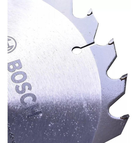 Disco De Sierra Bosch Eco Para Madera 235 Mm 60 Dientes Color Gris