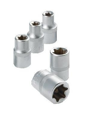 Pack 6 Dados Hembra Torx O Tork E12 Encastre 3/8 Codst101709