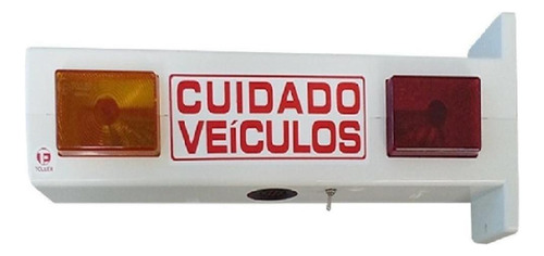 Luz lateral para garaje con bivolt beep