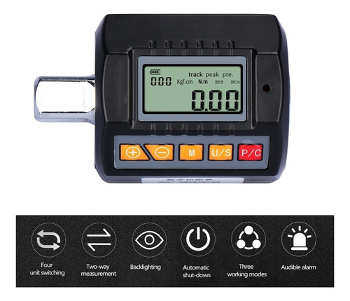 Ecrã Lcd Ajustável De Torque Digital De 135 Nm