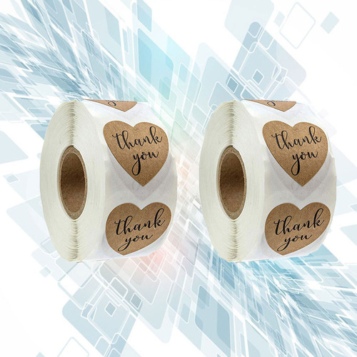 X Pegatinas De Boda Para Decorar 1000 Unidades/rollo