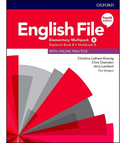 English File Elementary (4Th.Edition) - Multipack B + Online Practice Pack, de Latham-Koenig, Christina. Editorial Oxford University Press, tapa blanda en inglés internacional, 2019