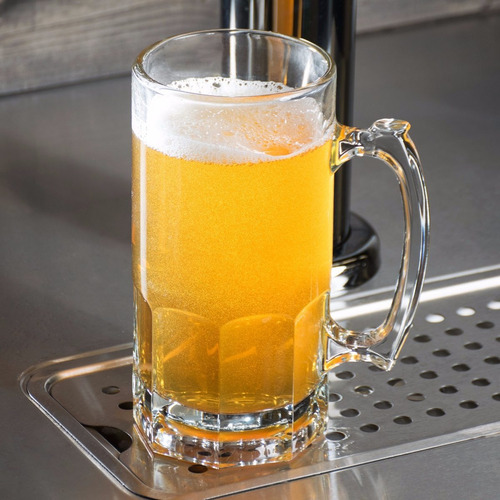 Caneca Chopp Vidro 1 Litro Oktoberfest Cerveja Tarros Libb