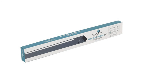 2x 3335 - Linear Mini Mag 3w 2700k 24v Difusa Irc90 - Gaya