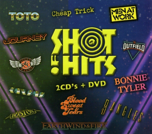 Shot Of Hits Toto & Outfield & Bangles Box 2 Cd + Dvd