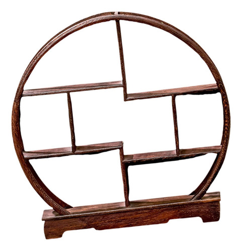 Pantalama De Madera Stand Tea Rack Rack Elegant Portable