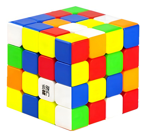 Rubik Cube 4x4 Yusu Magnetic Yj Moyu Speed Cube Estrutura profissional sem adesivo