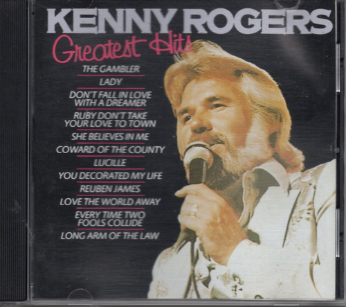 Kenny Rogers Greatest Hits Liberty  Cd Ricewithduck