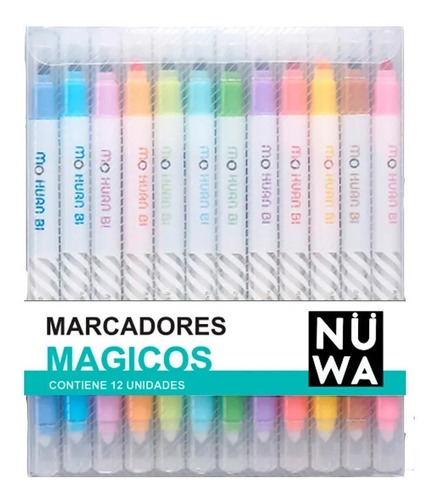 Resaltadores Magicos Cambia De Color  X12 Unidades 