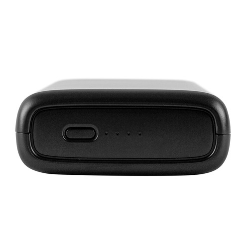 Imagen 6 de 6 de Power Bank 25000 Mah Slim Shockproof Celular Notebook Color Negro