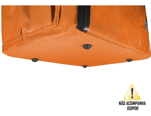 Imagem 6 de 6 de Bolsa Mochila Bag Delivery Lona S Lanche Sem Isopor 35cm