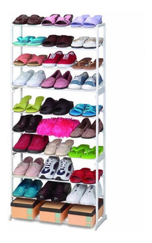 Mueble Zapatero Organizador Racks Zapatero Armable 30 Pares 