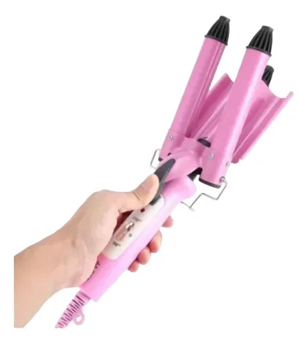 comprar Ondulador Rizador De Pelo Profesional Encrespador 3 Barriles